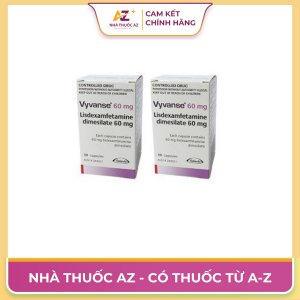 Vyvanse 60mg giá bao nhiêu