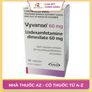 Vyvanse 60mg là thuốc gì