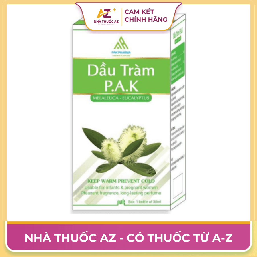 Review sản phẩm Dầu Tràm P.A.K