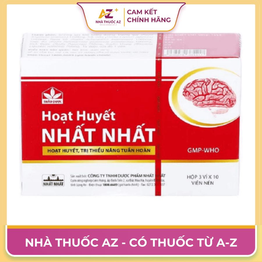 Hoạt Huyết Nhất Nhất là thuốc gì