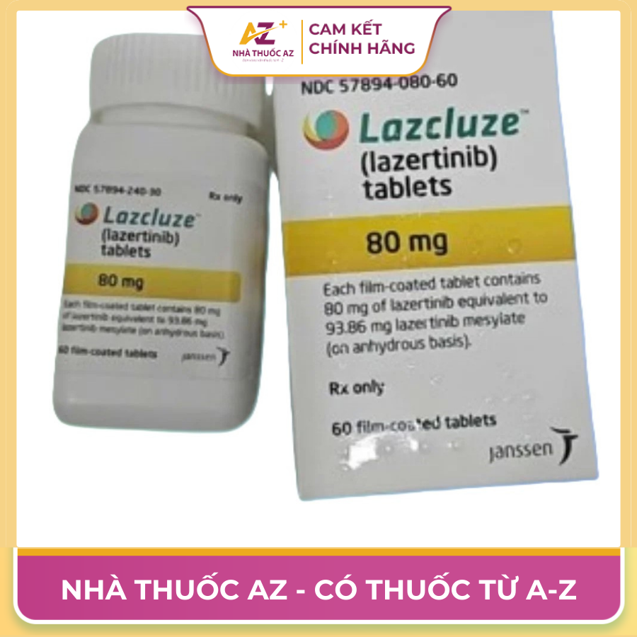 LAZCLUZE: Thuốc điều trị ung thư phổi không phải tế bào nhỏ đột biến EGFR