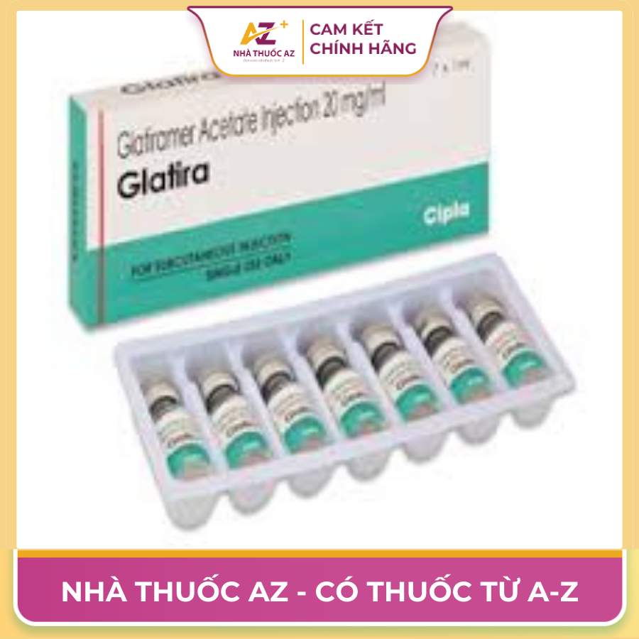 Thuốc Glatiramer acetate 20 mg/ml là thuốc gì, giá bao nhiêu?