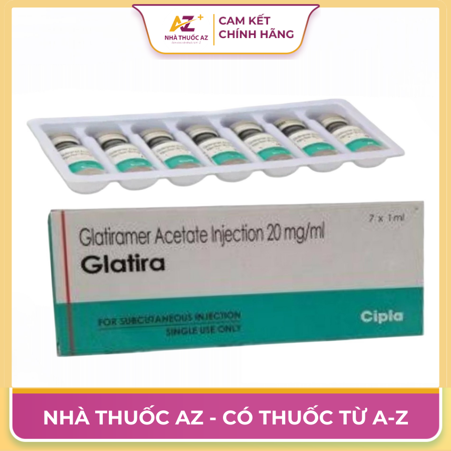 Thuốc Glatiramer acetate 20 mg/ml là thuốc gì, giá bao nhiêu?