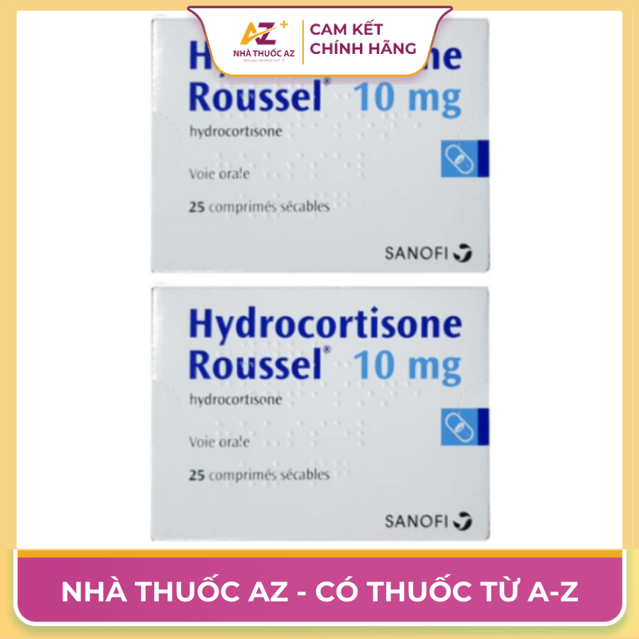 Thuốc Hydrocortisone Roussel 10mg – Công dụng, giá bán?