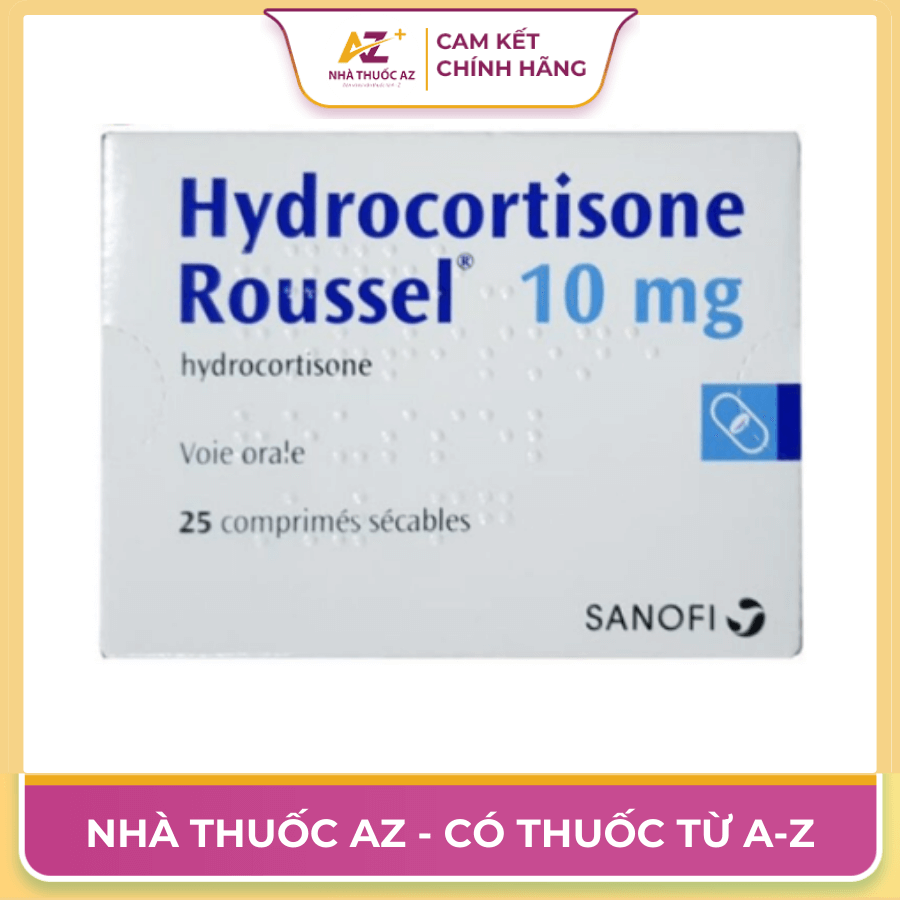 Thuốc Hydrocortisone Roussel 10mg là thuốc gì