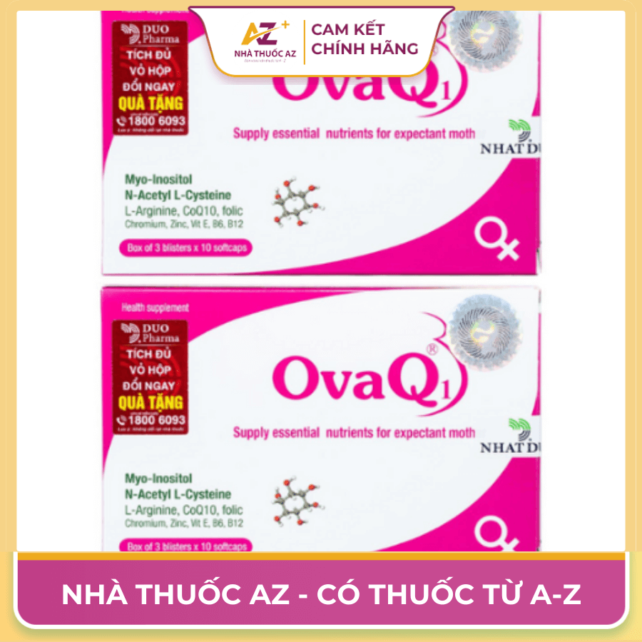 Thuốc OvaQ1 – Công dụng, liều dùng, giá bán, mua ở đâu?