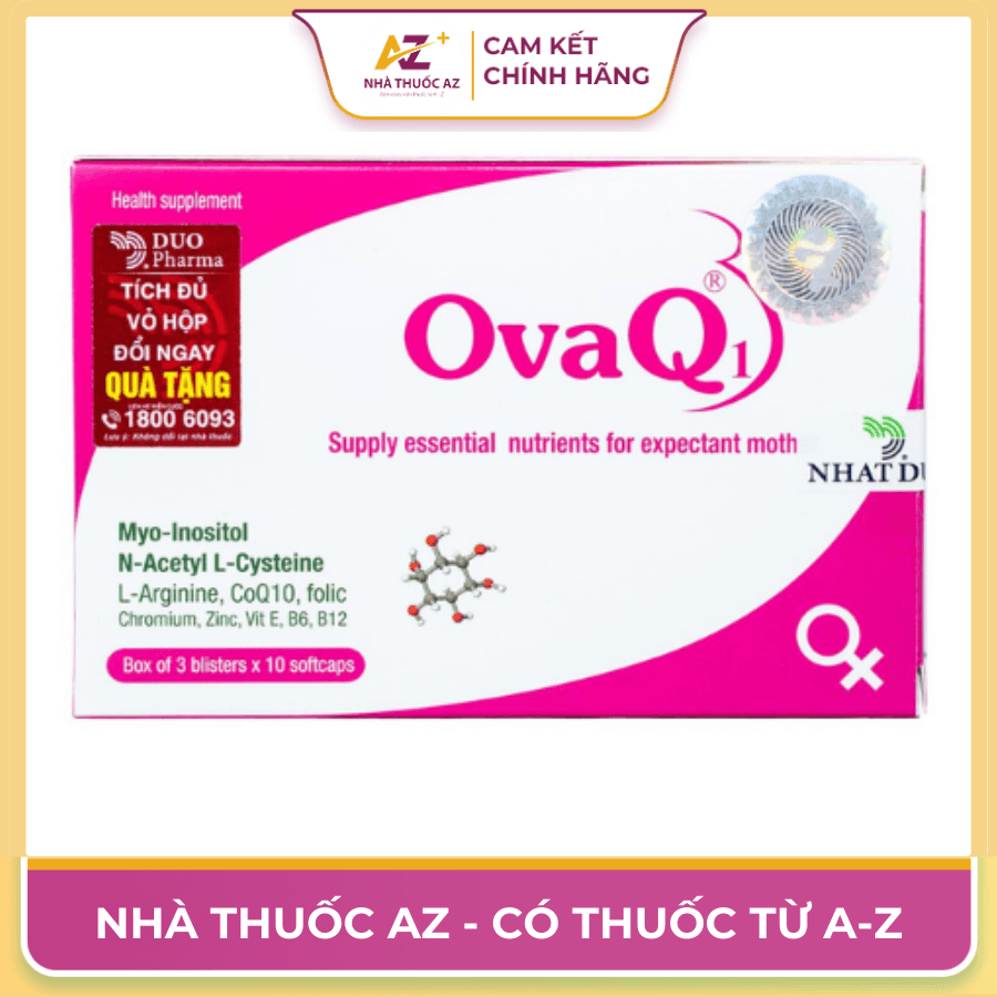 Thuốc OvaQ1 là thuốc gì