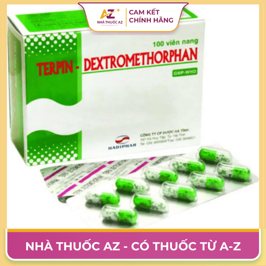 Thuốc Terpin - Dextromethorphan là thuốc gì