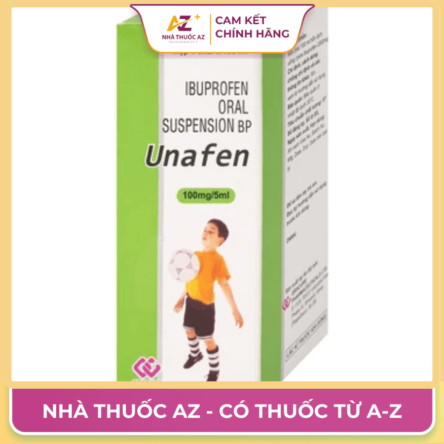 Thuốc Unafen – Ibuprofen – Công dụng, liều dùng, giá bán?