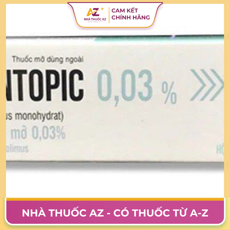 Thuốc Quantopic 0,03% là thuốc gì, giá bao nhiêu, mua ở đâu?