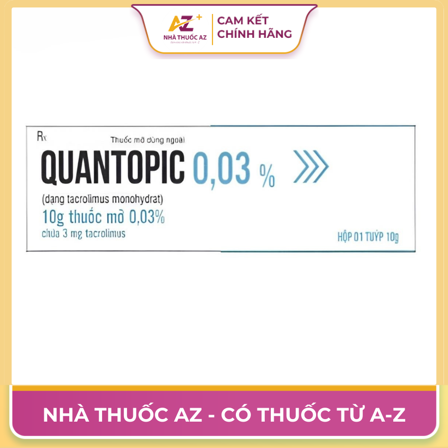 thuốc Quantopic 0,03% là thuốc gì