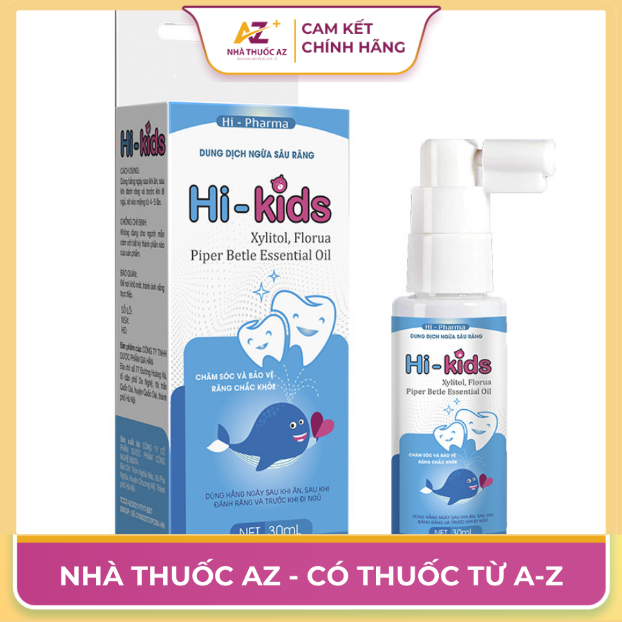 Xịt Răng Miệng Hi-Kids là thuốc gì