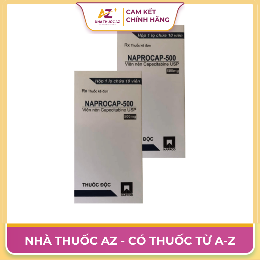 Thuốc Naprocap 500mg (Capecitabine) – Thông Tin Chi Tiết Về Thuốc Điều Trị Ung Thư