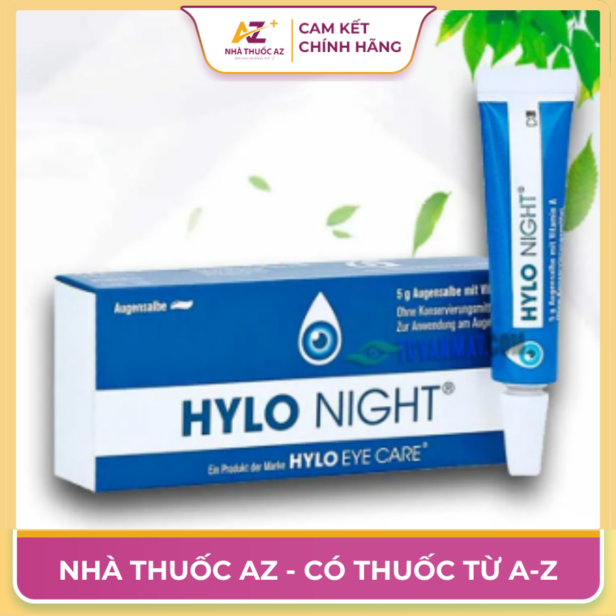 Mỡ tra mắt Hylo Night 5g
