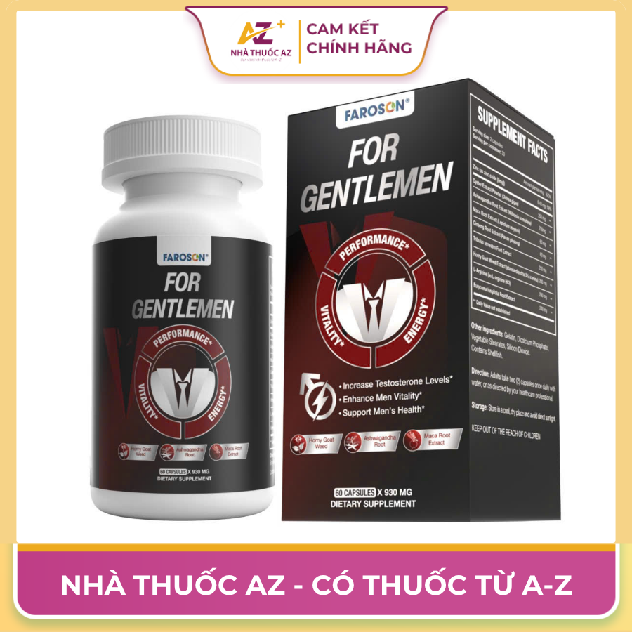 for gentlemen Faroson tăng cường sinh lý nam